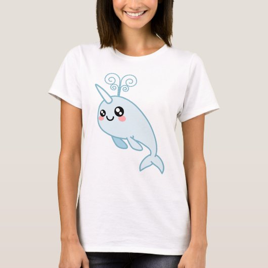 Narwhal Cutie T-shirt (Voorkant)