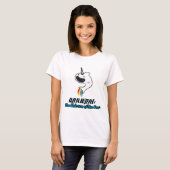 Narwhal:De Unicorn van het Zee T-shirt (Voorkant volledig)