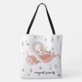 Narwhal en Mermaid Magical Friends Tote Bag (Achterkant)