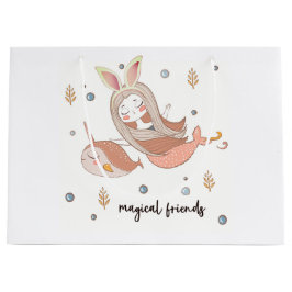 Narwhal en Mermaid met Bunny Ears Friends Groot Cadeauzakje
