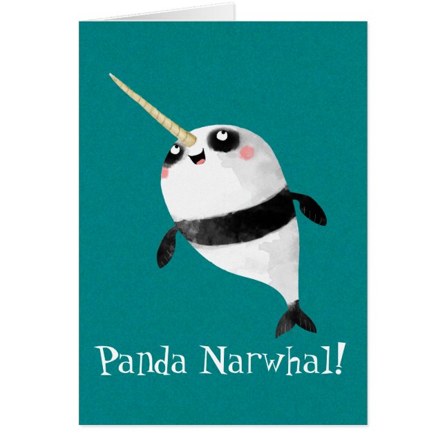 Narwhal en Panda in One (Voorkant)