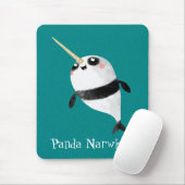 Narwhal en Panda in One Muismat (Met muis)