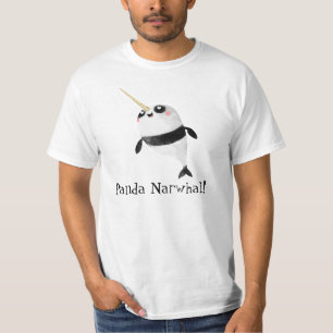Narwhal en Panda in One T-shirt