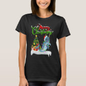 Narwhal Fish   Xmas Decorations Santa Narwhal Chri T-shirt (Voorkant)