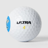 Narwhal geloof ik golfballen (Logo)