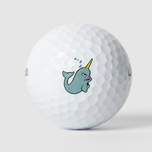 Narwhal Golfballen (Voorkant)