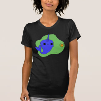 Narwhal (groene achtergrond) t-shirt