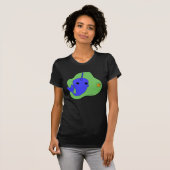 Narwhal (groene achtergrond) t-shirt (Voorkant volledig)