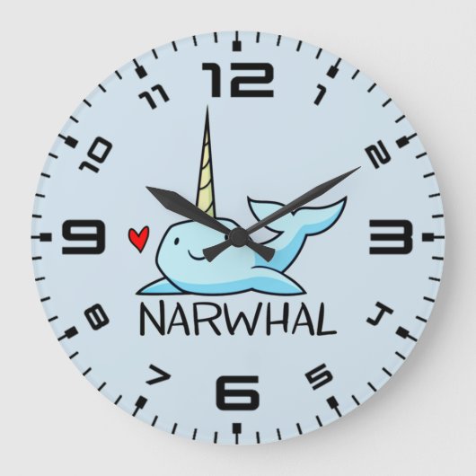 Narwhal Grote Klok (Voorkant)