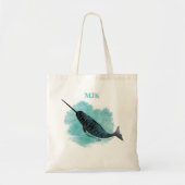 Narwhal Heart Tote Bag (Voorkant)