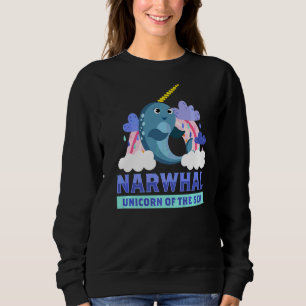 Narwhal I Eenhoorn van het Zee I Eenhoorn Walvis Z Trui