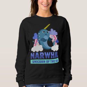 Narwhal I Eenhoorn van het Zee I Eenhoorn Walvis Z Trui