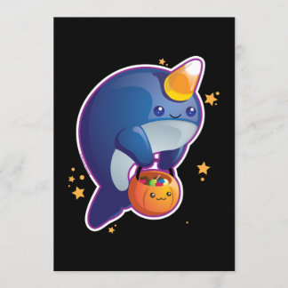Narwhal Invitation Kaart