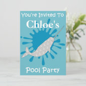 Narwhal Kaart (Staand voorkant)