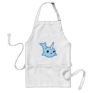 Narwhal Kawaii Standaard Schort