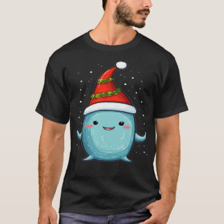 Narwhal Kerstmis T-shirt