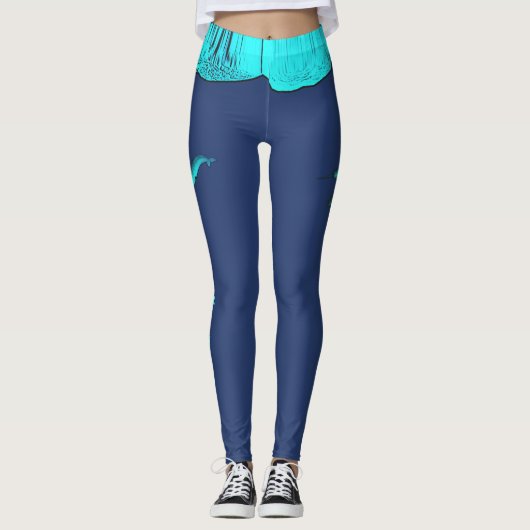 Narwhal Leggings (Voorkant)