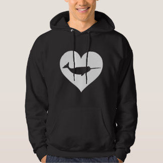 Narwhal Liefde Meisjes Jongens Hoodie