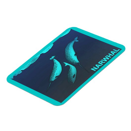 Narwhal Magneet (Linkerzijde)