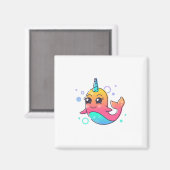 Narwhal Magneet (Voorkant / Achterkant)