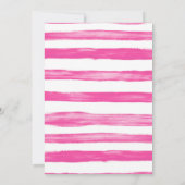 Narwhal Mermaid Girls Glitter Waterverf Summer Kaart (Achterkant)