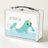 Narwhal met Eyelashes Cartoon (Voorkant)