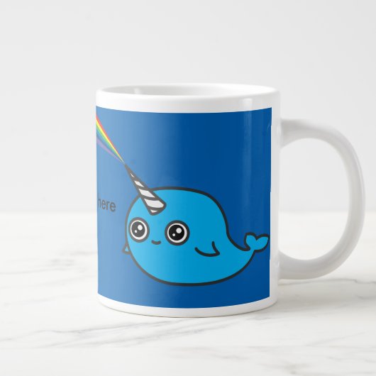 Narwhal-Mok Grote Koffiekop (Rechts)