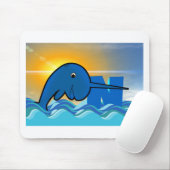 narwhal muismat (Met muis)