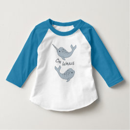 Narwhal Oh Whale Toddler T-Shirt