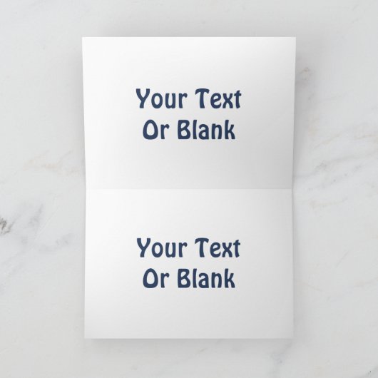 Narwhal onder het ijs feestdagen kaart (Binnen)