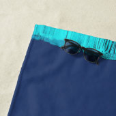 Narwhal onder het ijs strandlaken (In situ)