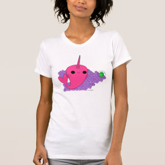 Narwhal (Paarse bubbels) T-shirt