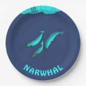 Narwhal Papieren Bordje (Voorkant)