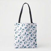 Narwhal Pattern Canvas tas (Voorkant)