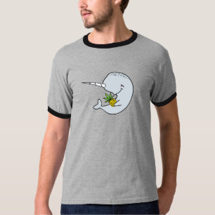 Narwhal Pineapple (klein logo) shirt
