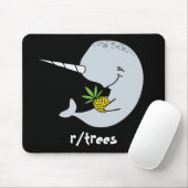 Narwhal Pineapple Mousepad Muismat (Met muis)