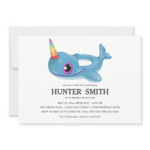 Narwhal Pool Float Birthday Pool
