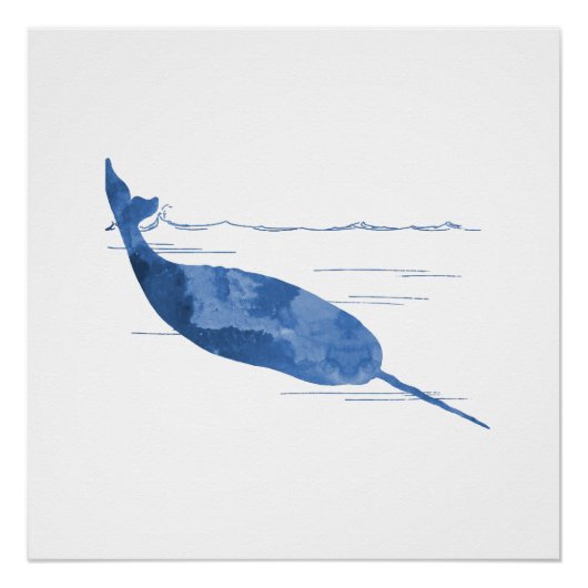 Narwhal Poster (Voorkant)