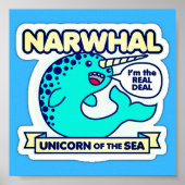 Narwhal Poster (Voorkant)