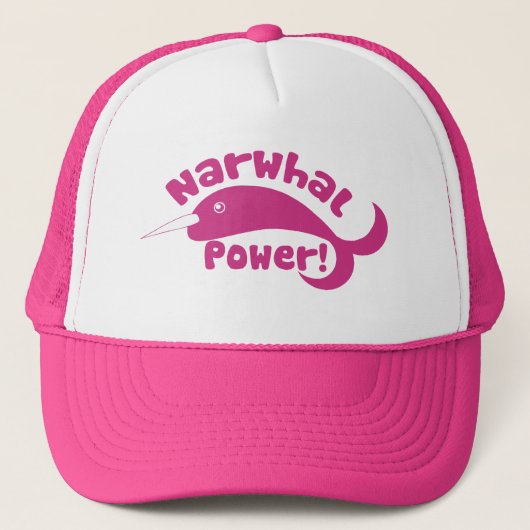 Narwhal Power Trucker Pet (Voorkant)