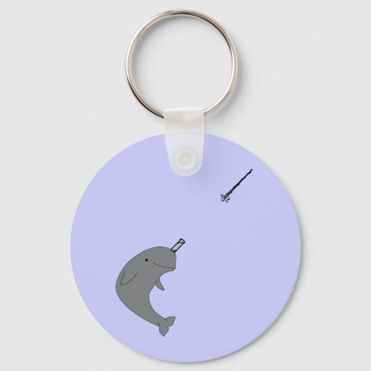 Narwhal Sleutelhanger (Voorkant)