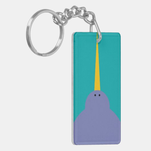 Narwhal Sleutelhanger (Voorkant Links)