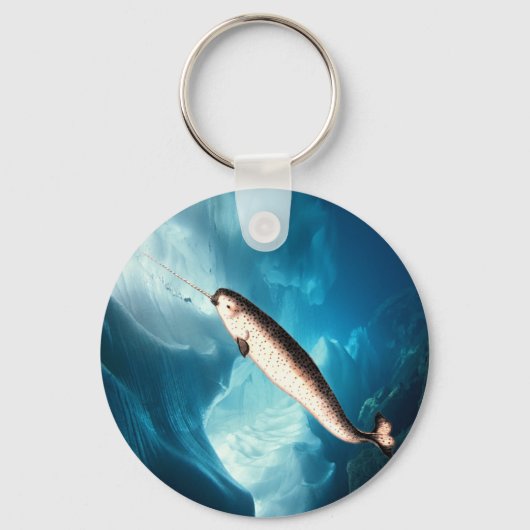 Narwhal Sleutelhanger (Voorkant)