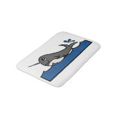 Narwhal Splash Badmat (Gekanteld)