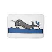 Narwhal Splash Badmat (Voorkant)