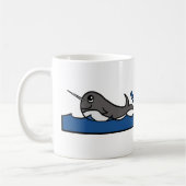 Narwhal Splash Koffiemok (Links)