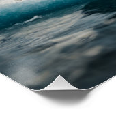 Narwhal springt uit het water perfect poster (Hoek)