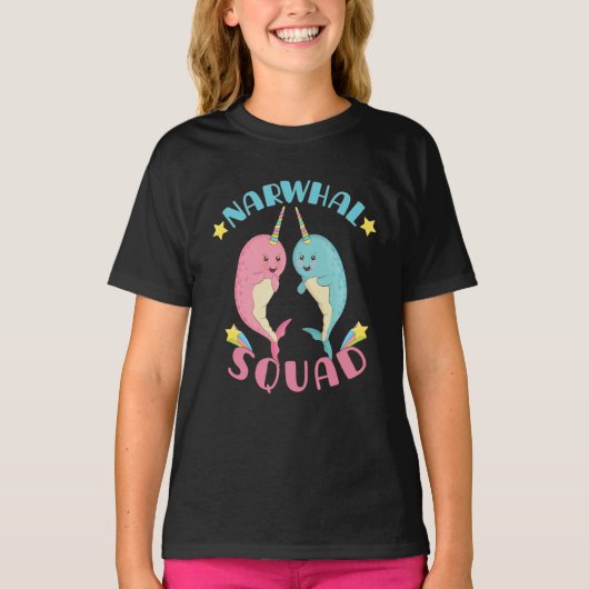Narwhal Squad T-shirt (Voorkant)