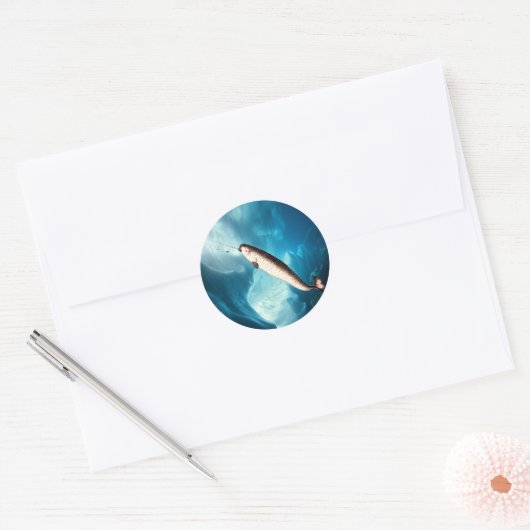 Narwhal Sticker (Envelop)