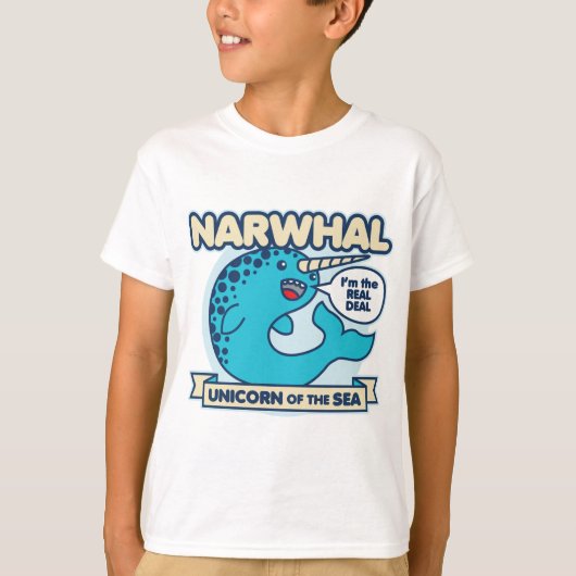 Narwhal T-shirt (Voorkant)